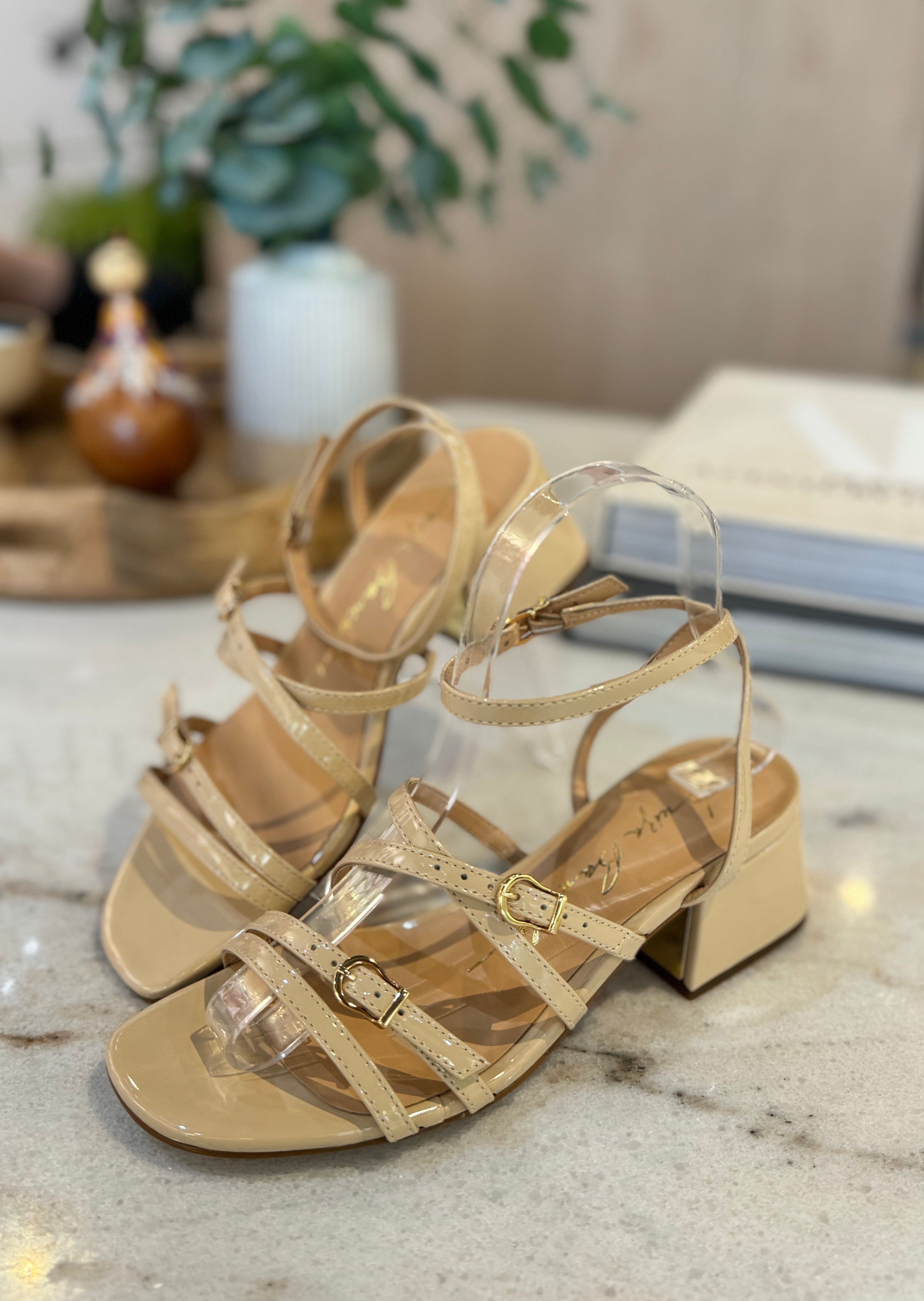 Block Heel Sandals LB