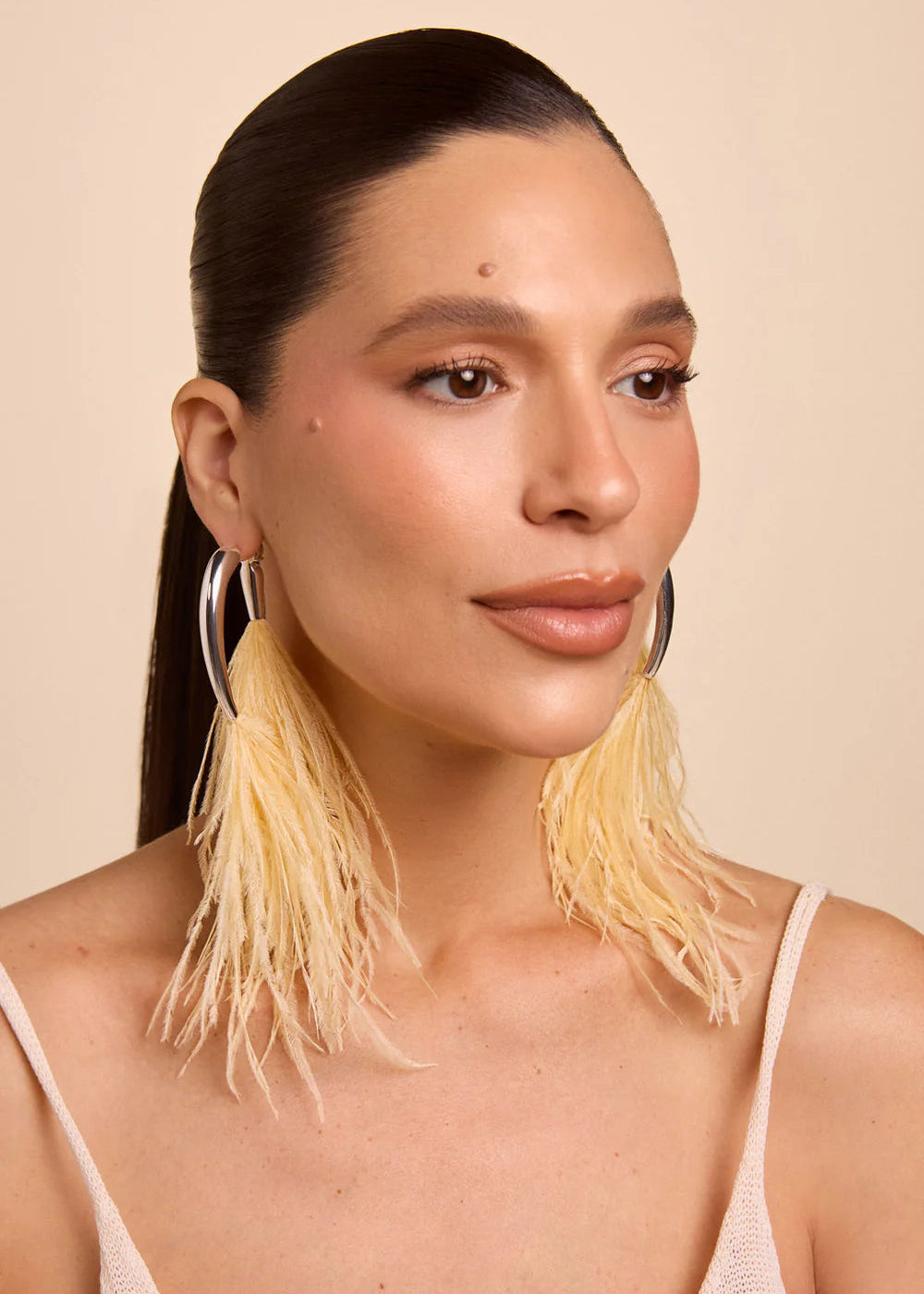 Levium Earring Feather