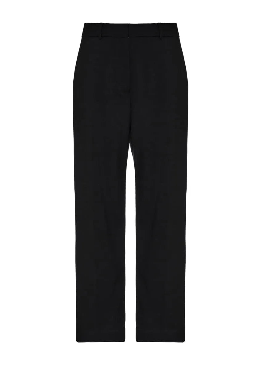 Black pants on a white background