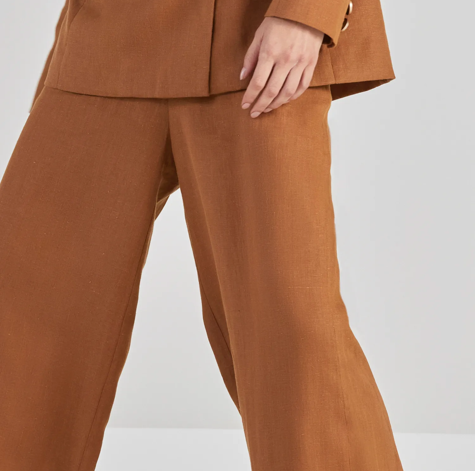 Linen Pantaloon Pants