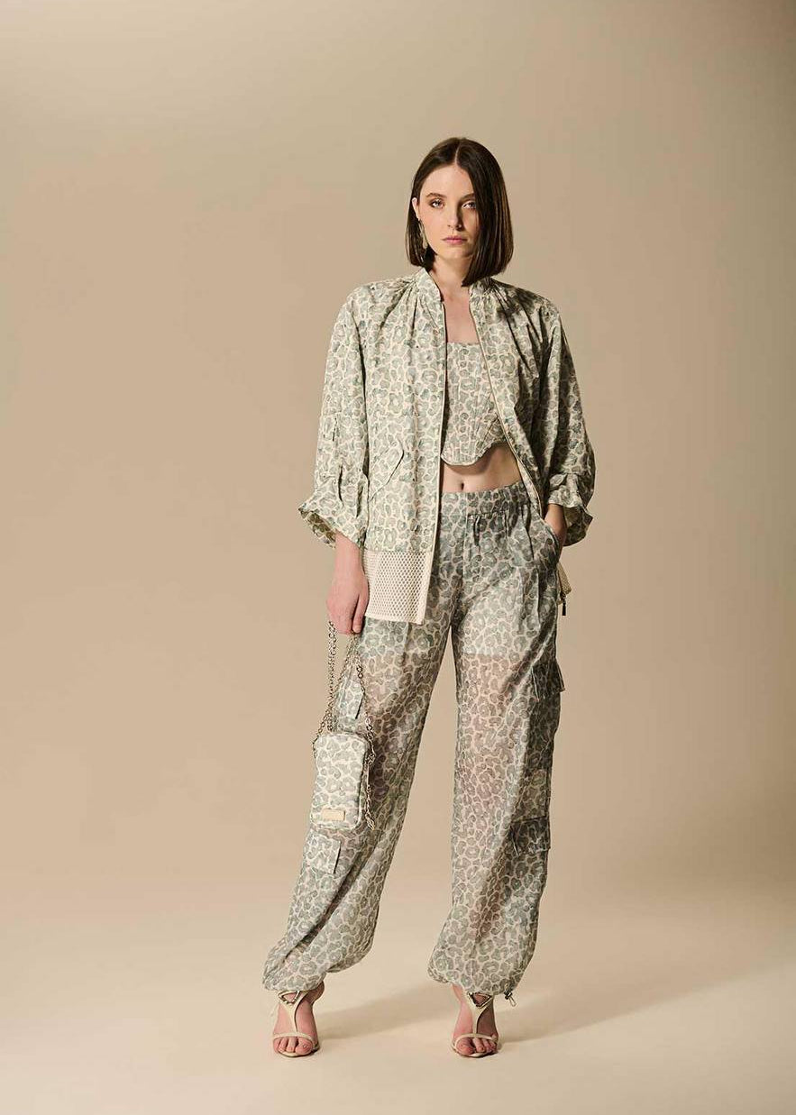 Leopard Print Corset