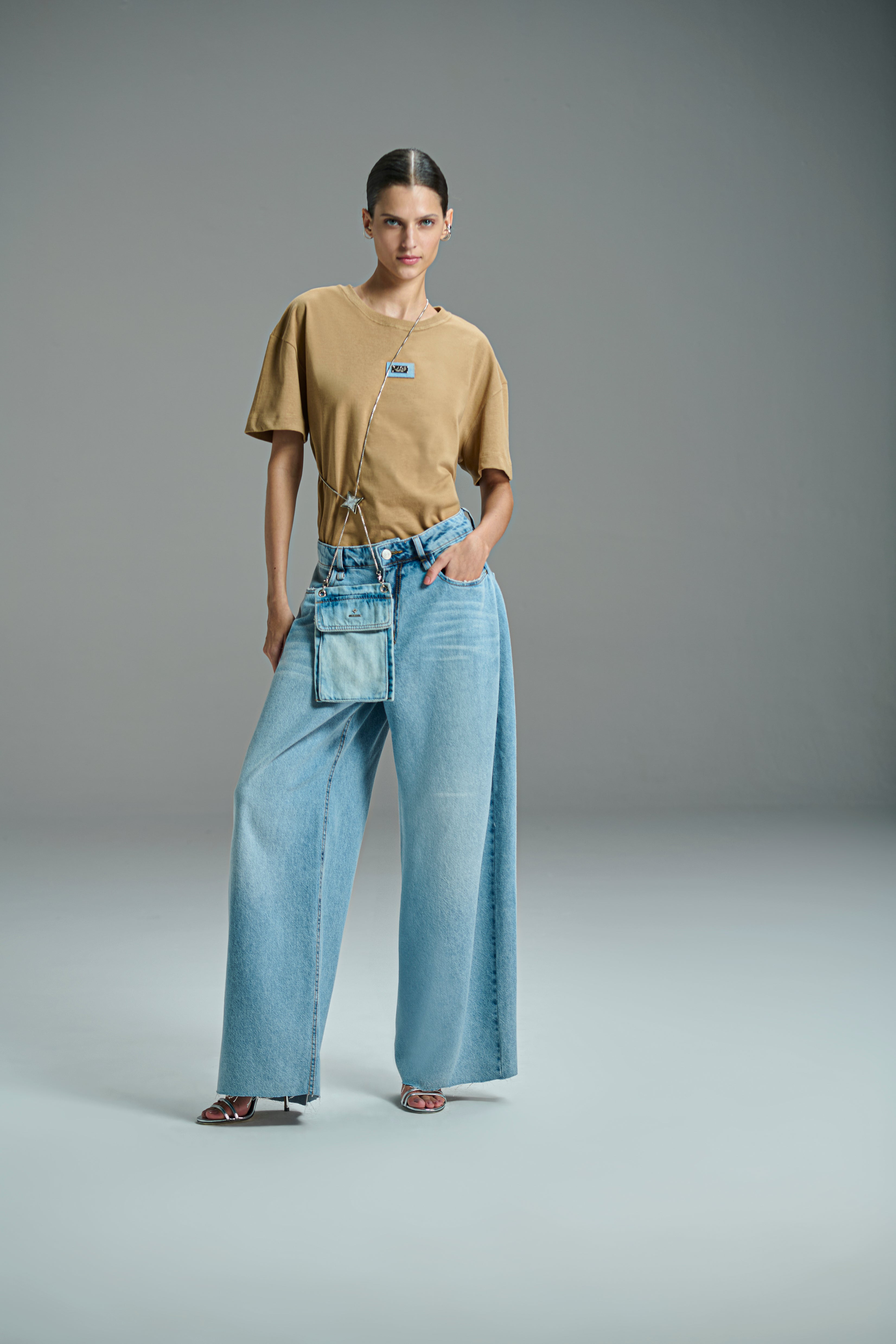 Denim Pants Barrel