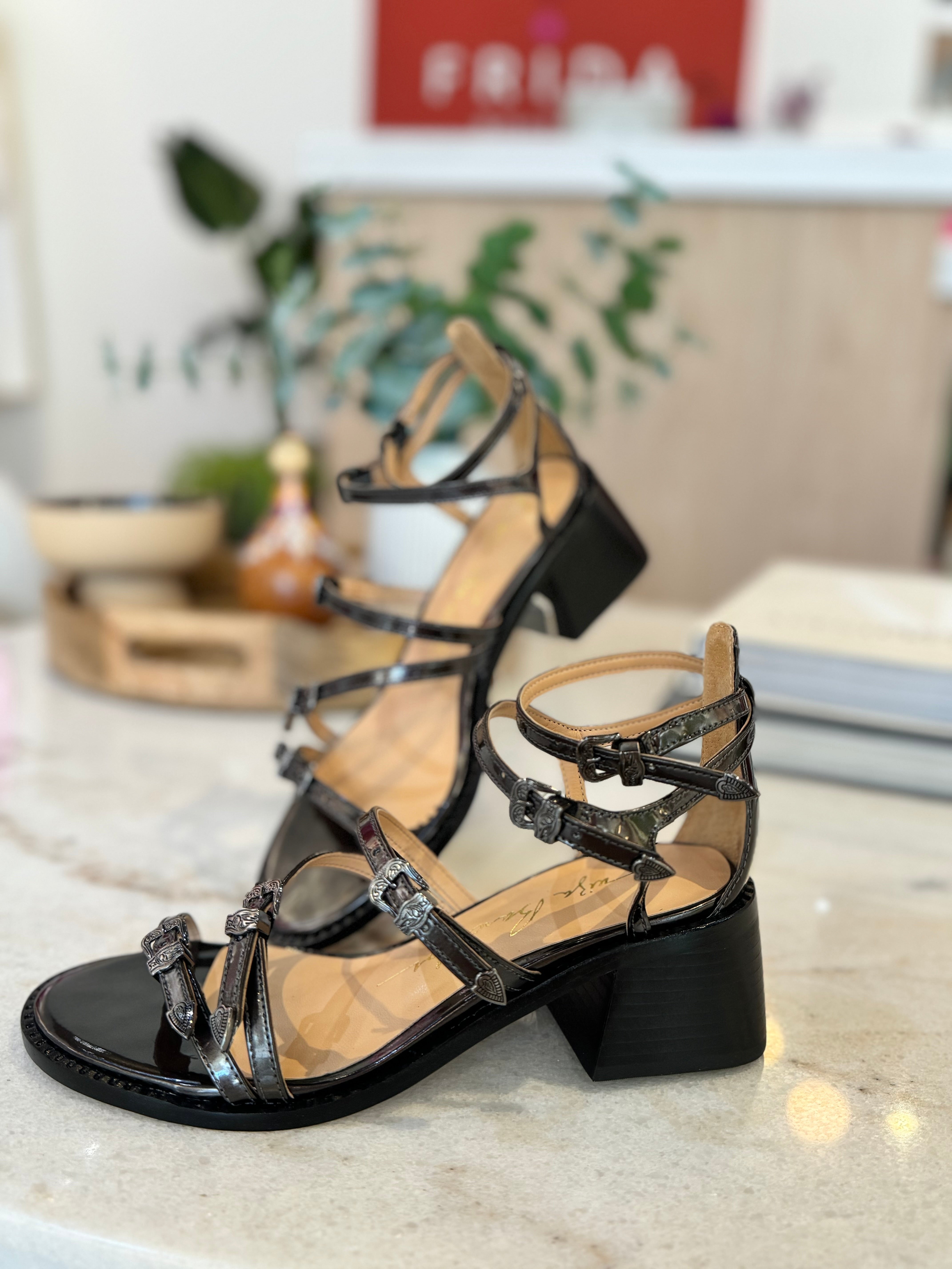 Western Block Sandals