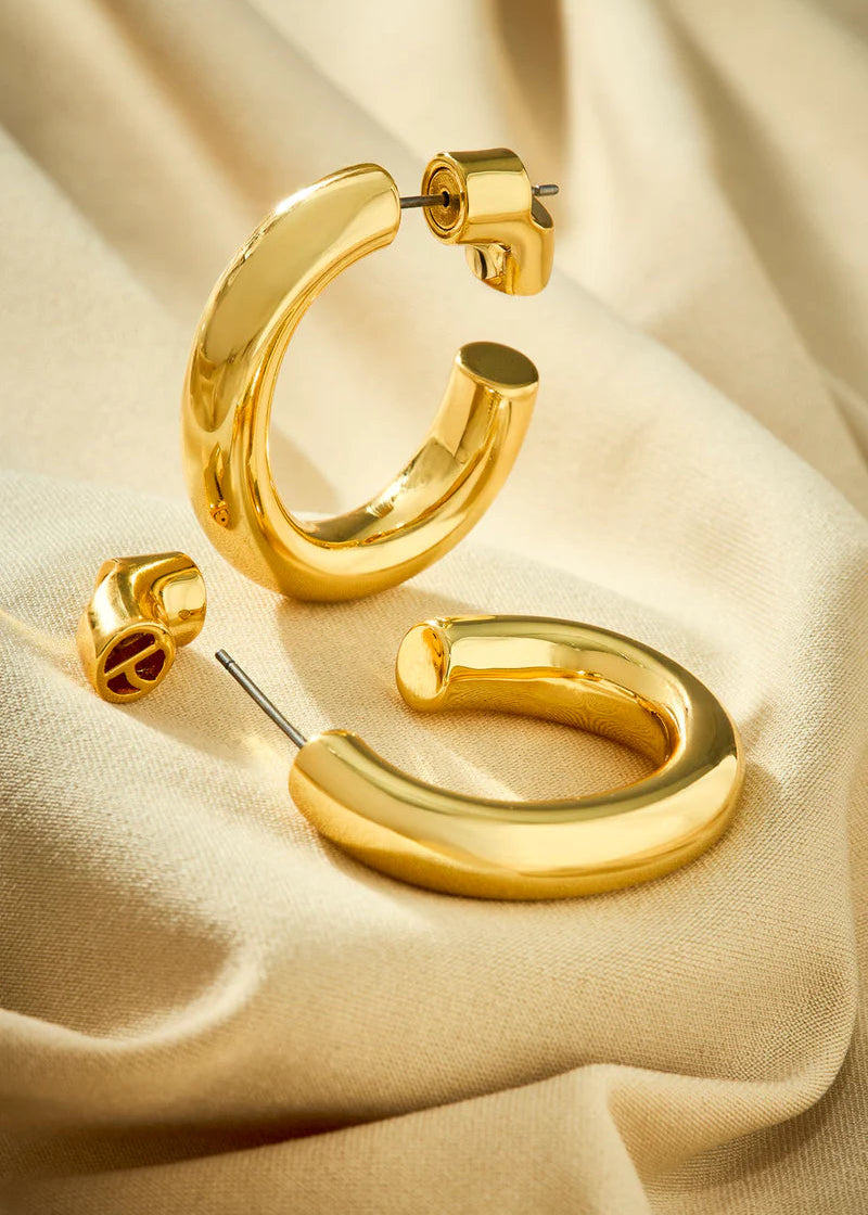 Golden Plated Small Hoop