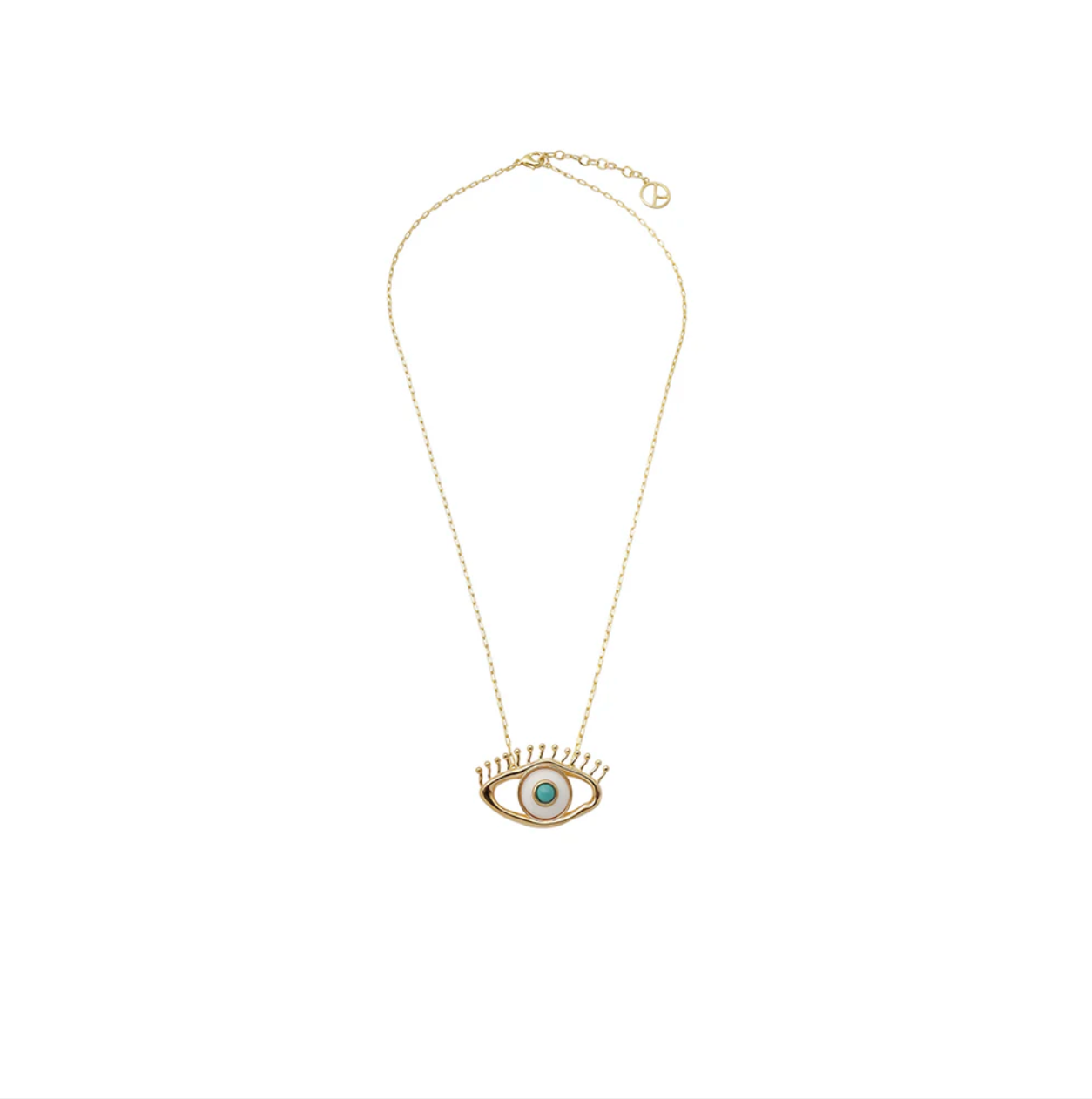 Greek Eye M Necklace