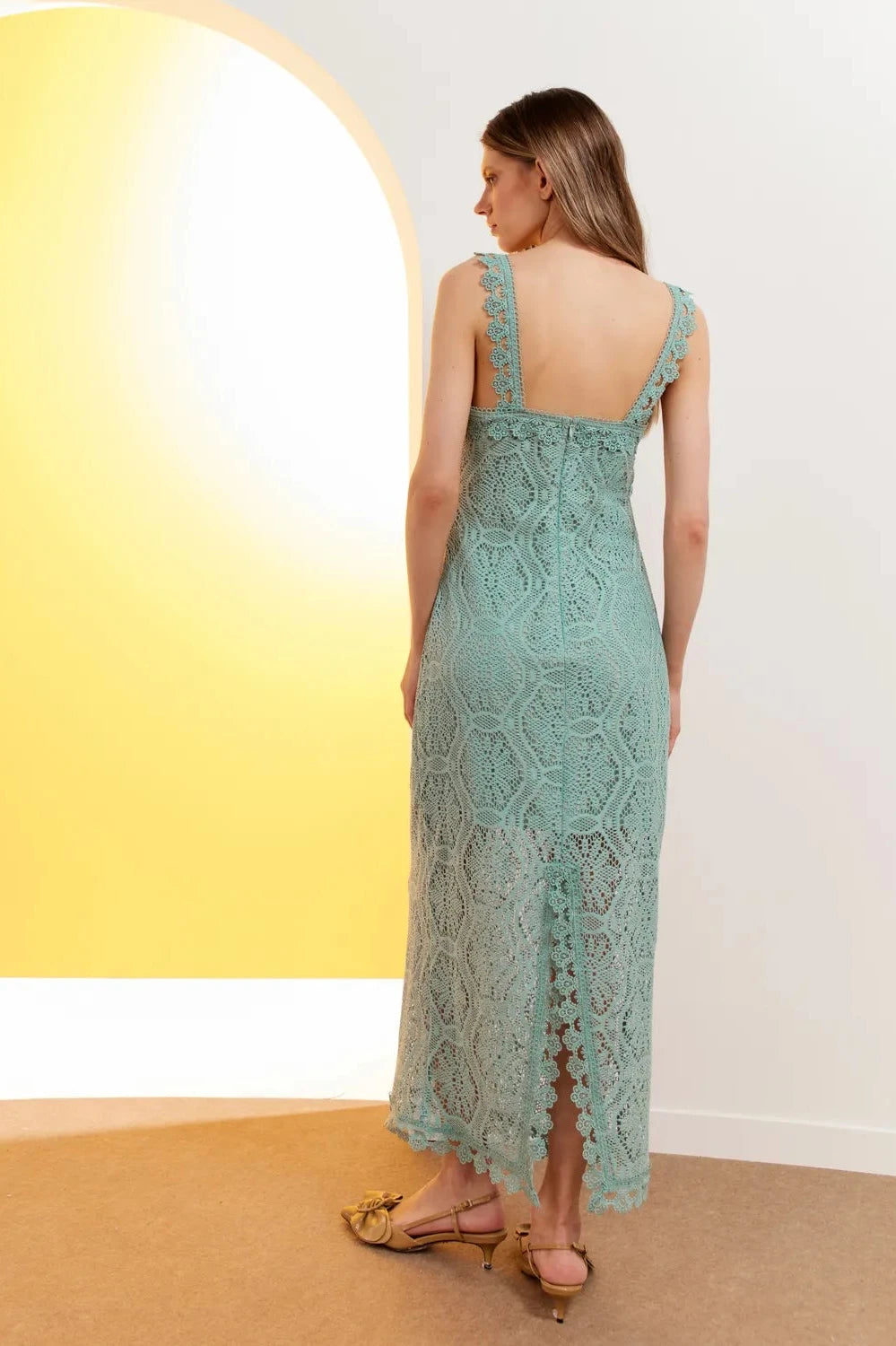 Lace Midi Dress