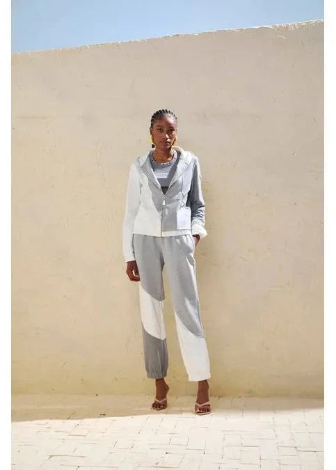 Cutouts Jacket an Pants Set