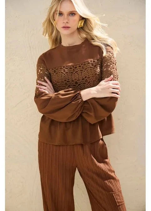 Exclusive Guipure Shirt