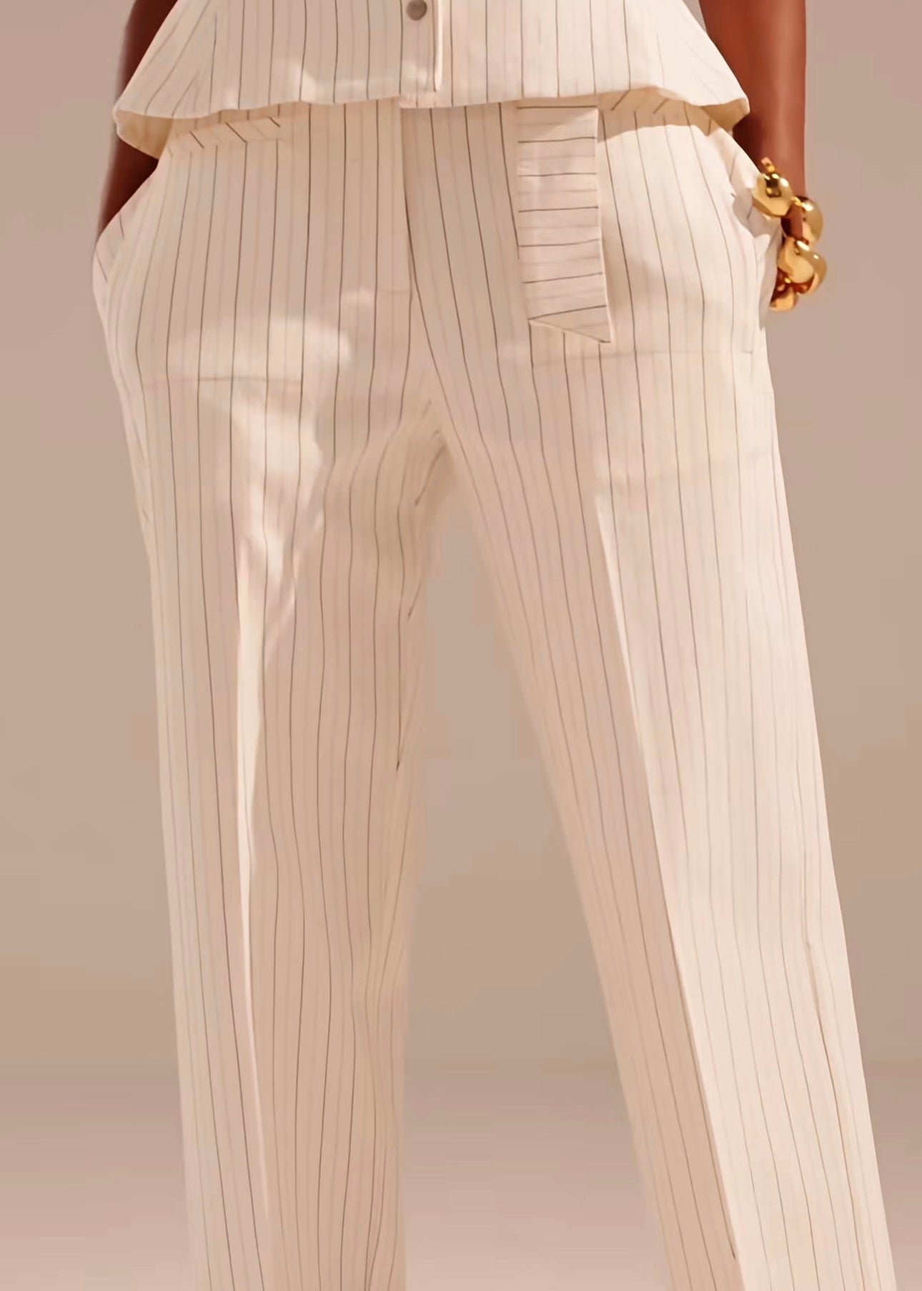 Pants and Vest Stripe Set