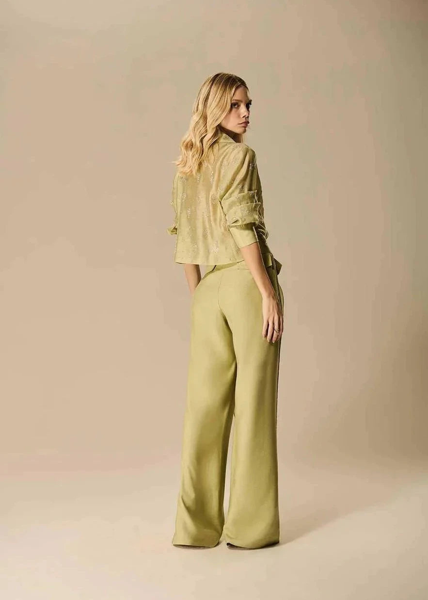 Tailored Pants with Chains