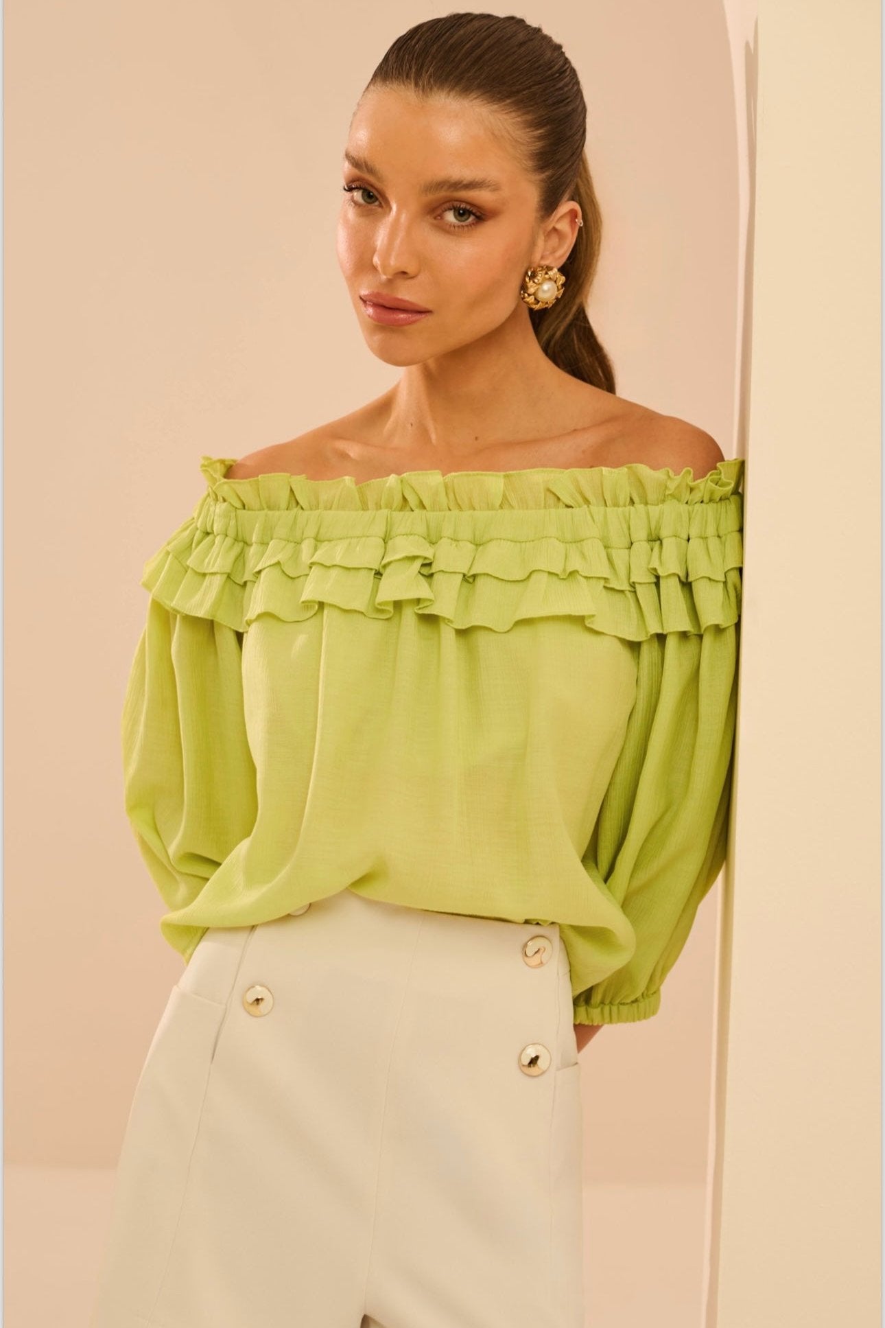 Off Shoulder Blouse