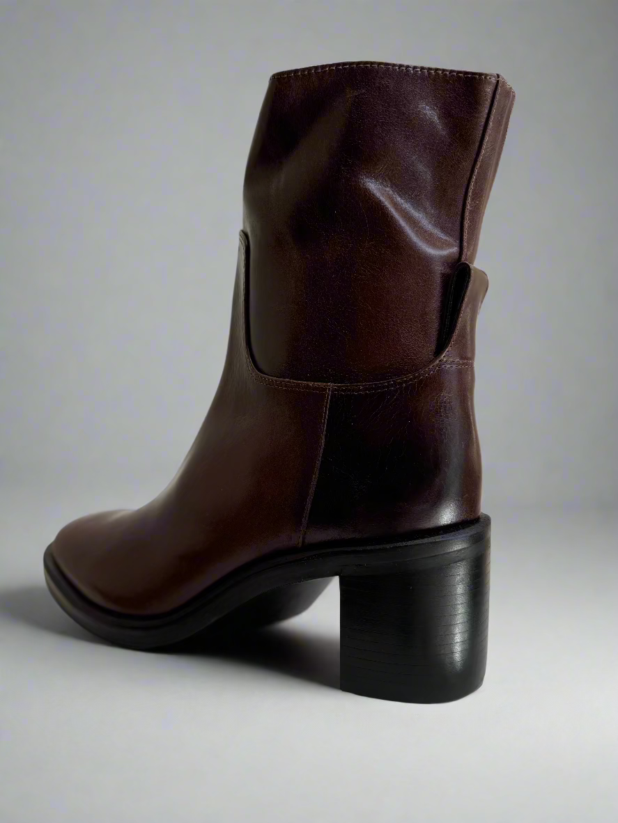 Brown Genuine Leather Boots