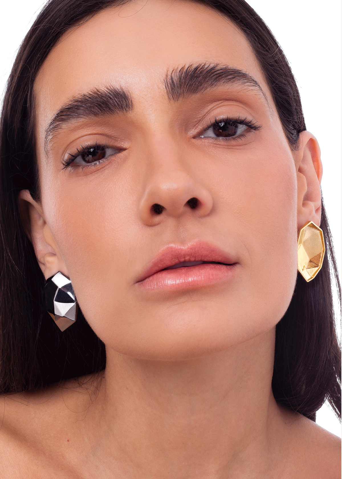 Inversos Earring - Gold Plated