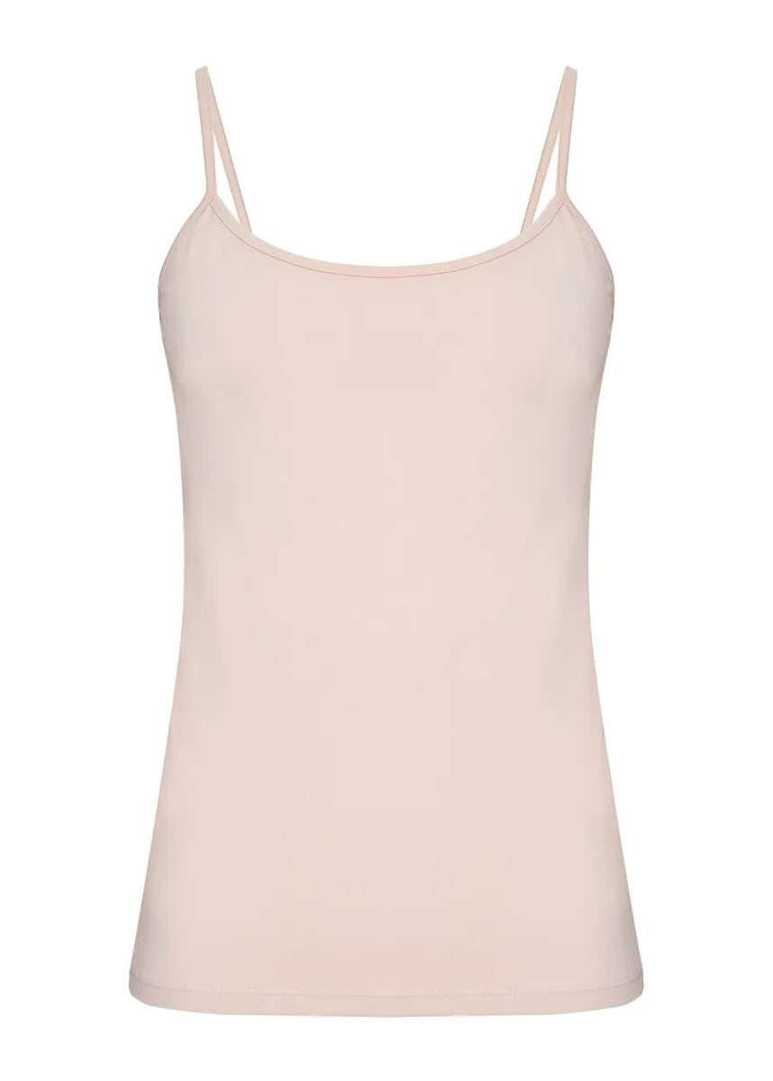 Light pink camisole on a white background