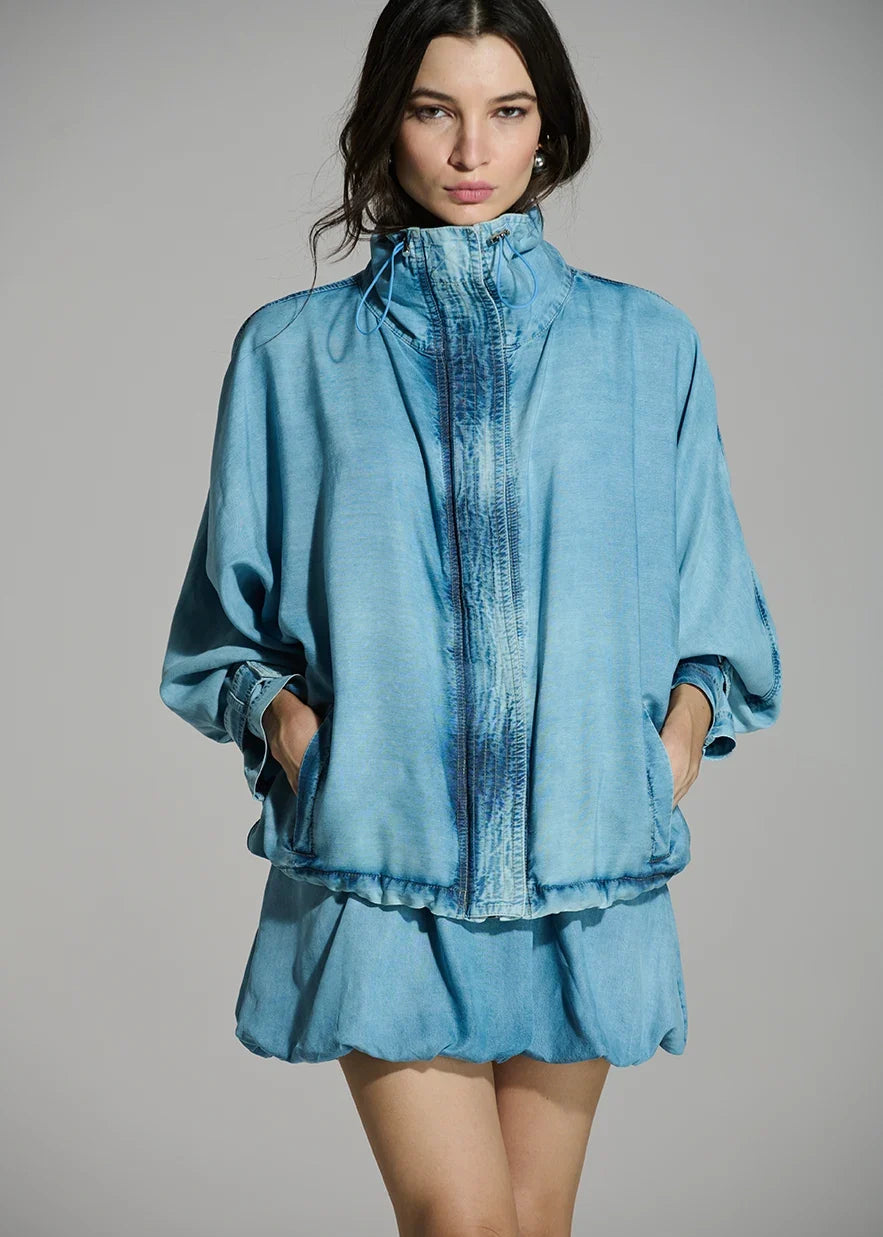 Lyocell denim jacket