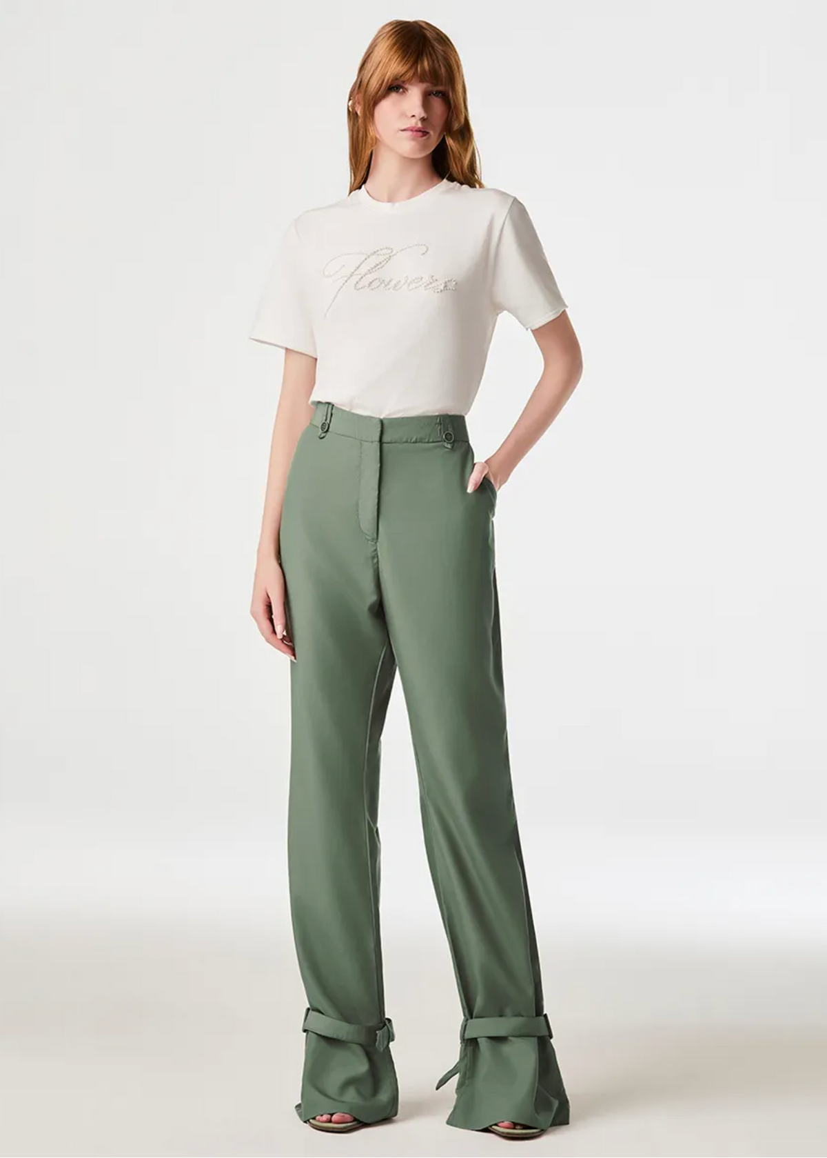 Matcha cargo pants leg loops