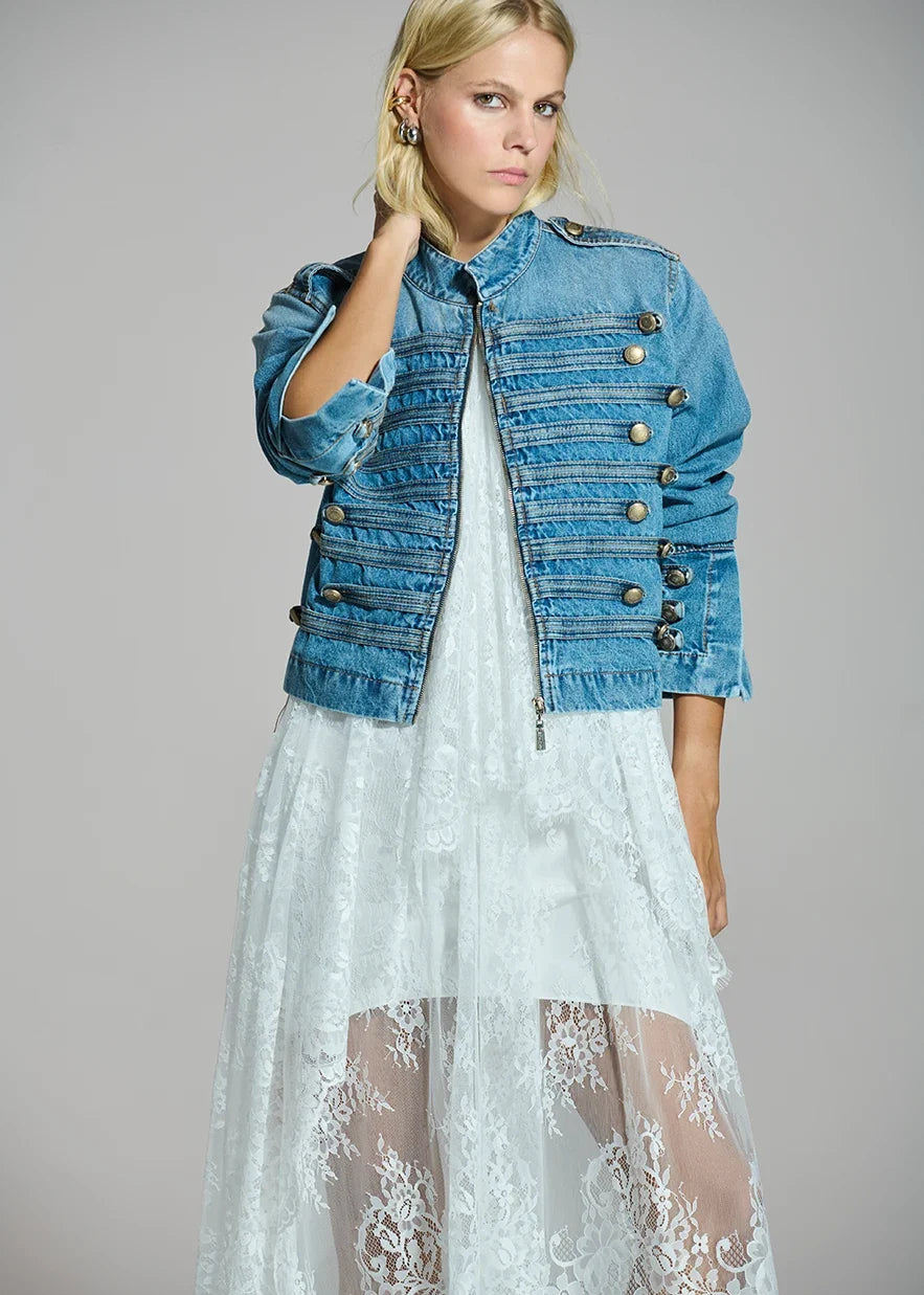 Napoleonic denim jacket