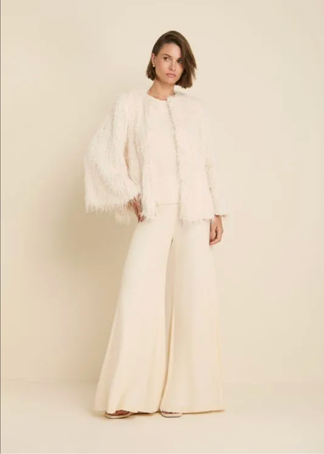 Off-white Cardigan Feathers