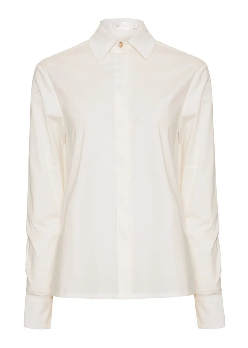 Off White Button Down Shirt