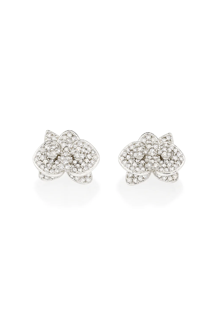 Studded Orquídea Earring