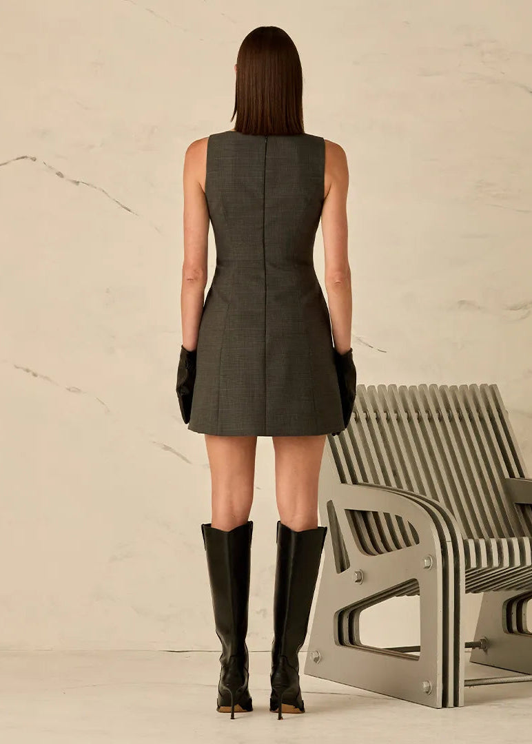 Tailored Mini Dress