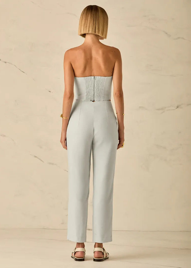 High Waisted Straight Pants