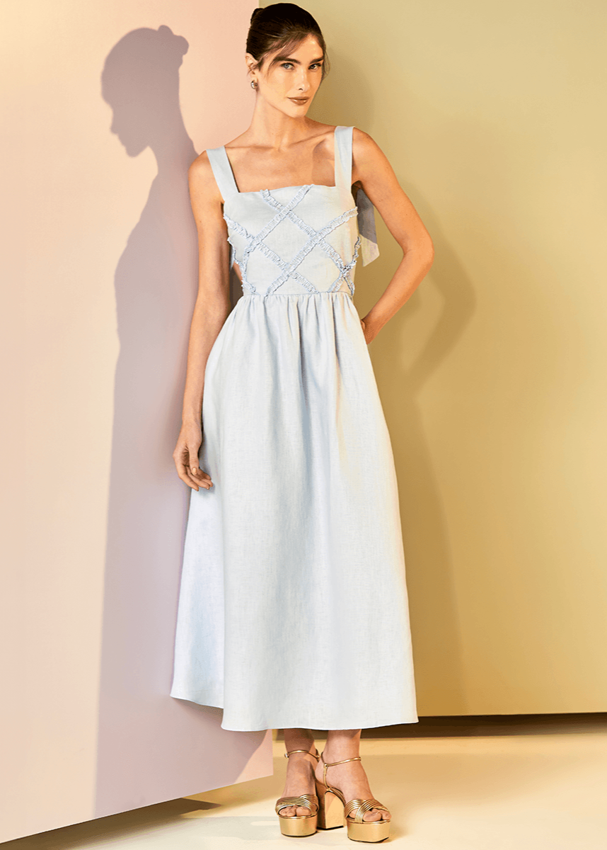 Virgínia Maxi Midi Dress