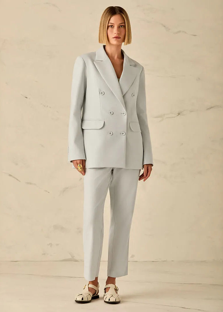 High Waisted Straight Pants