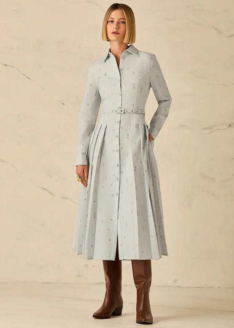 Floral Maxi Midi Chemise