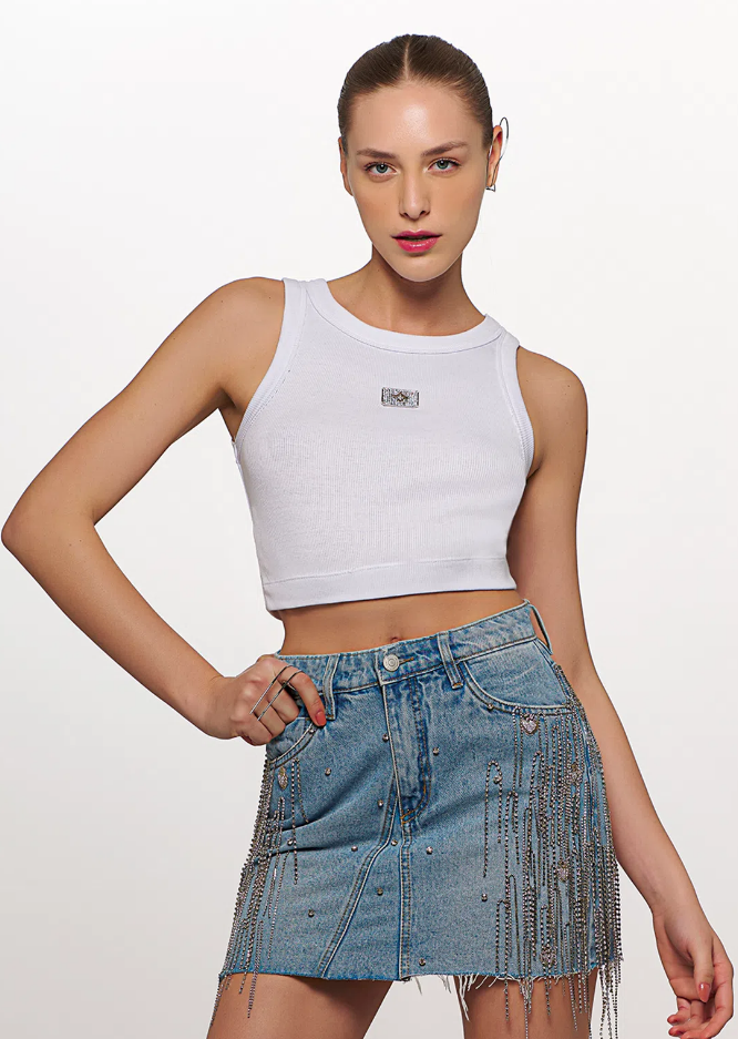 Ribbed Crop Top