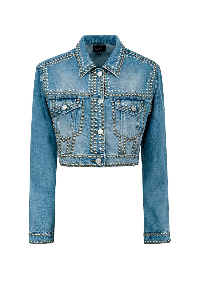 Studded Denim Jacket