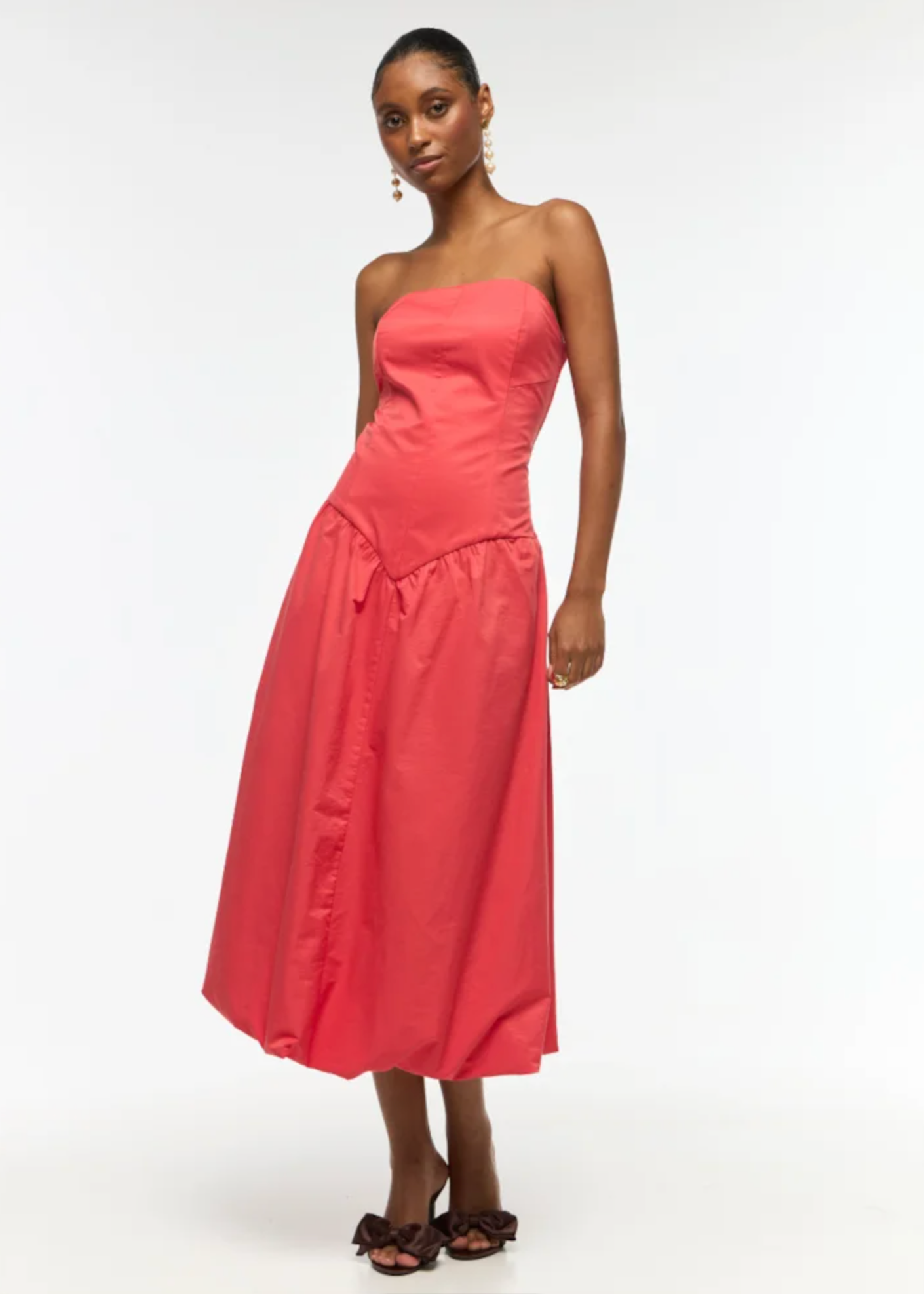 Balloon Midi Dress Ava