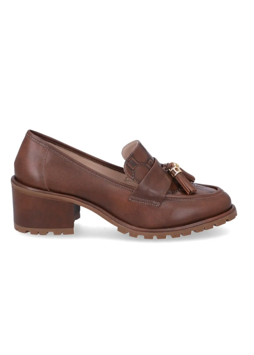 Leather Platform Loafer
