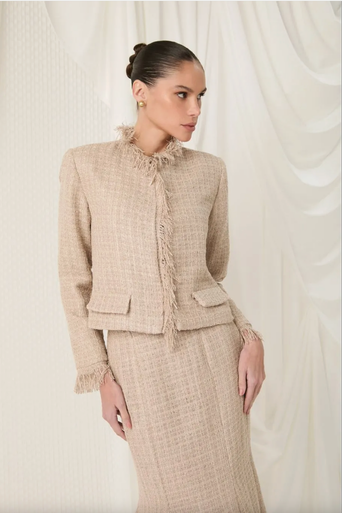 Beige Spencer Tweed