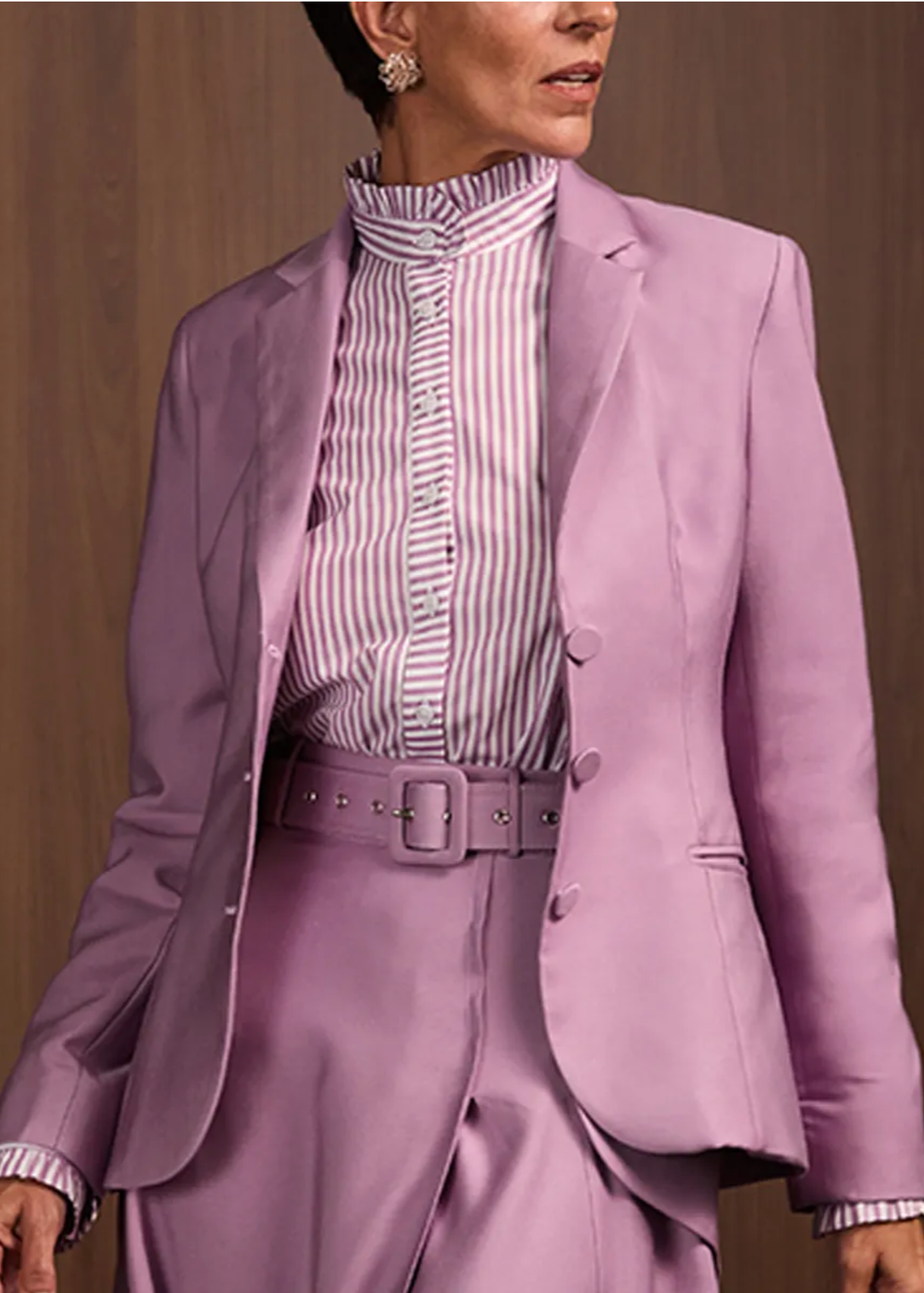 Tailored Blazer Lilac