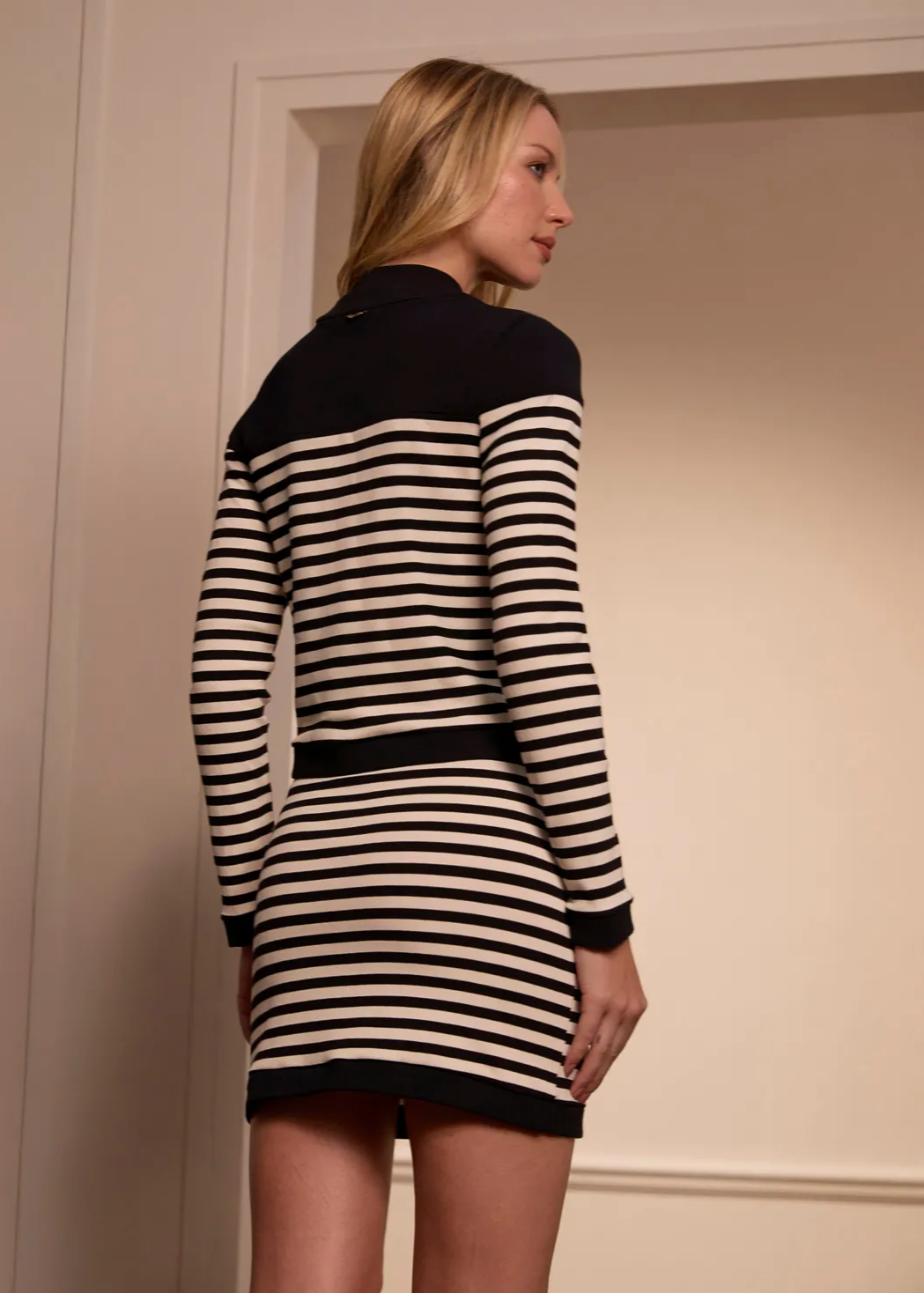 Ribbed Mini Skirt