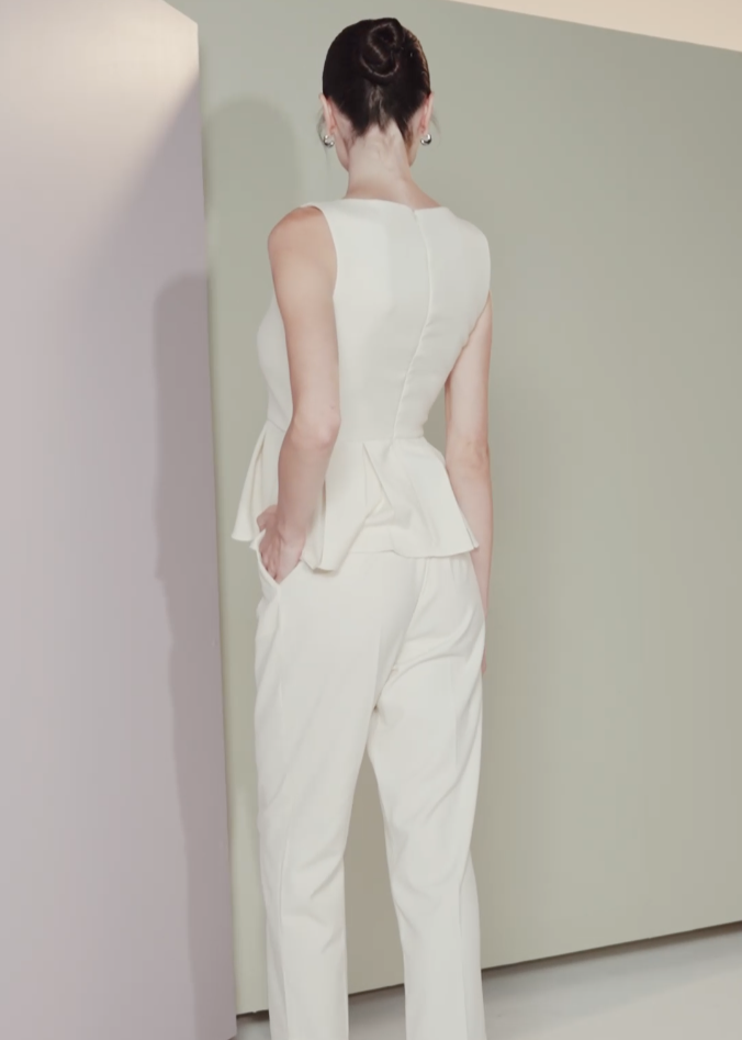 Gia Peplum Top