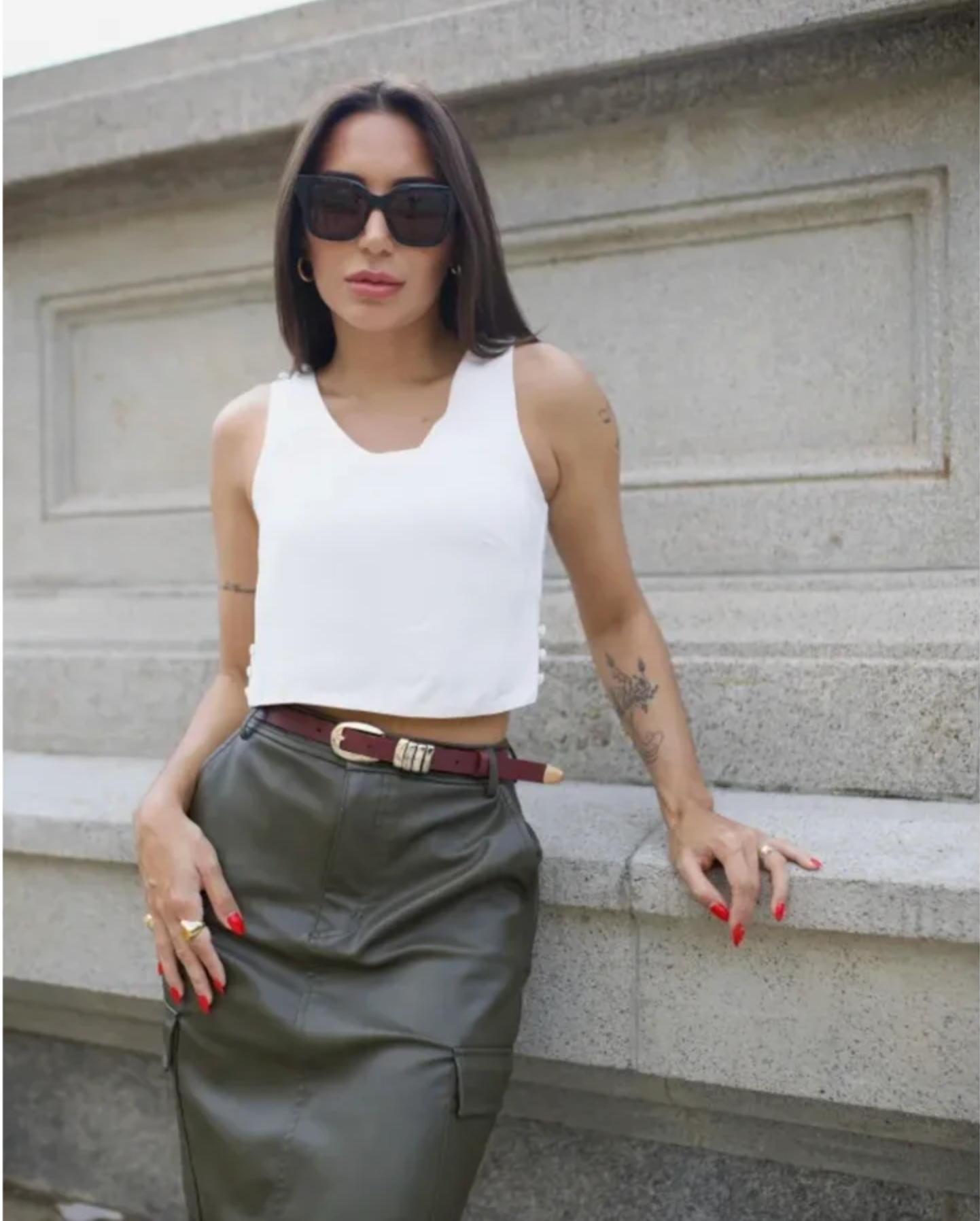 Grey Victoria Belt