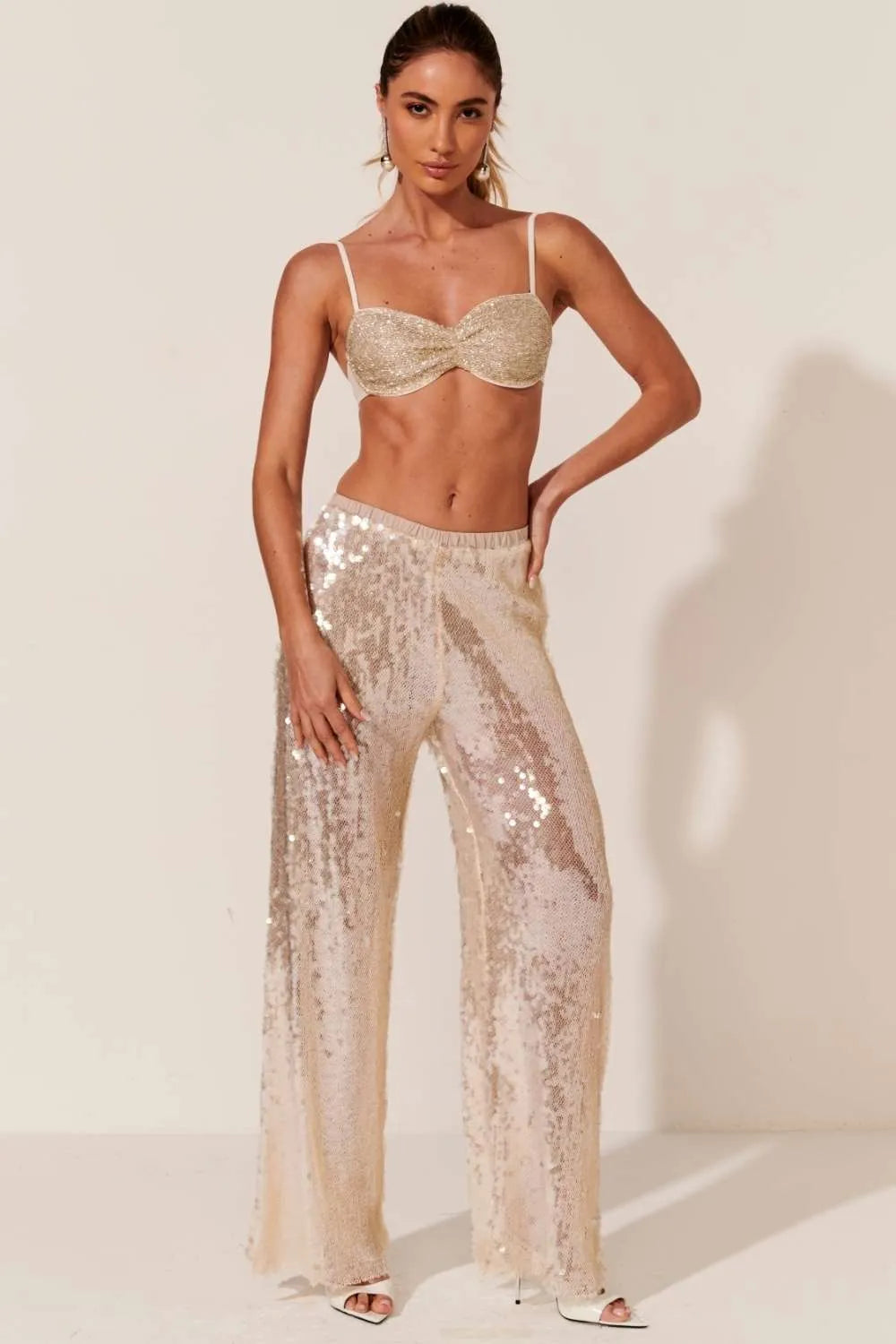 Pearl Sequin Pants