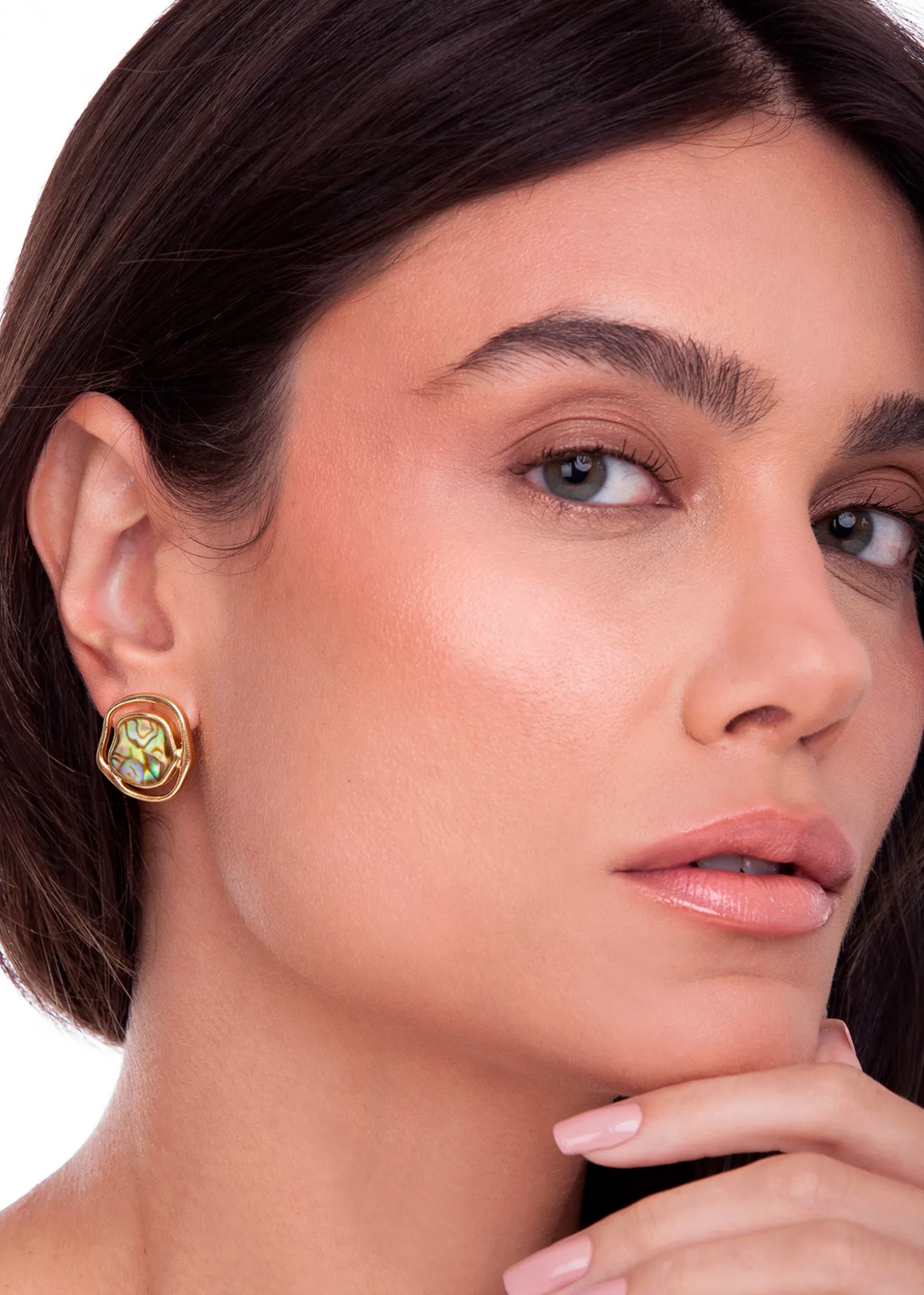 Solei Baby Earring - Abalone