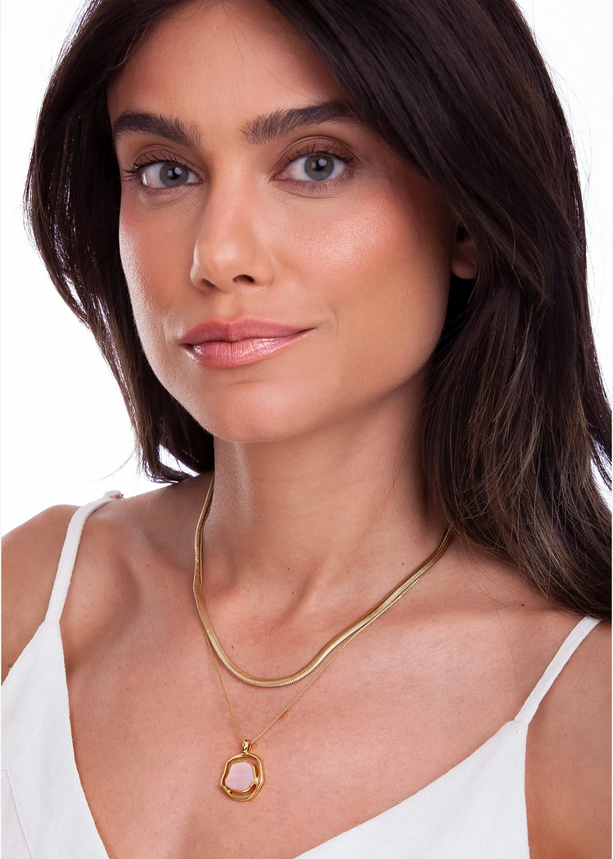 Solei Baby Necklace - Mother Of Pearl