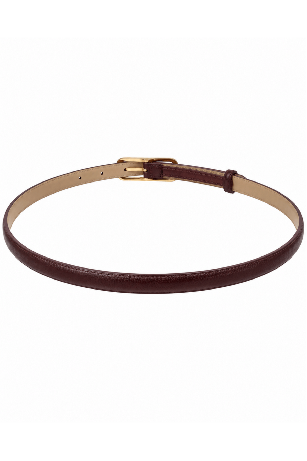 Burgundy Tina belt