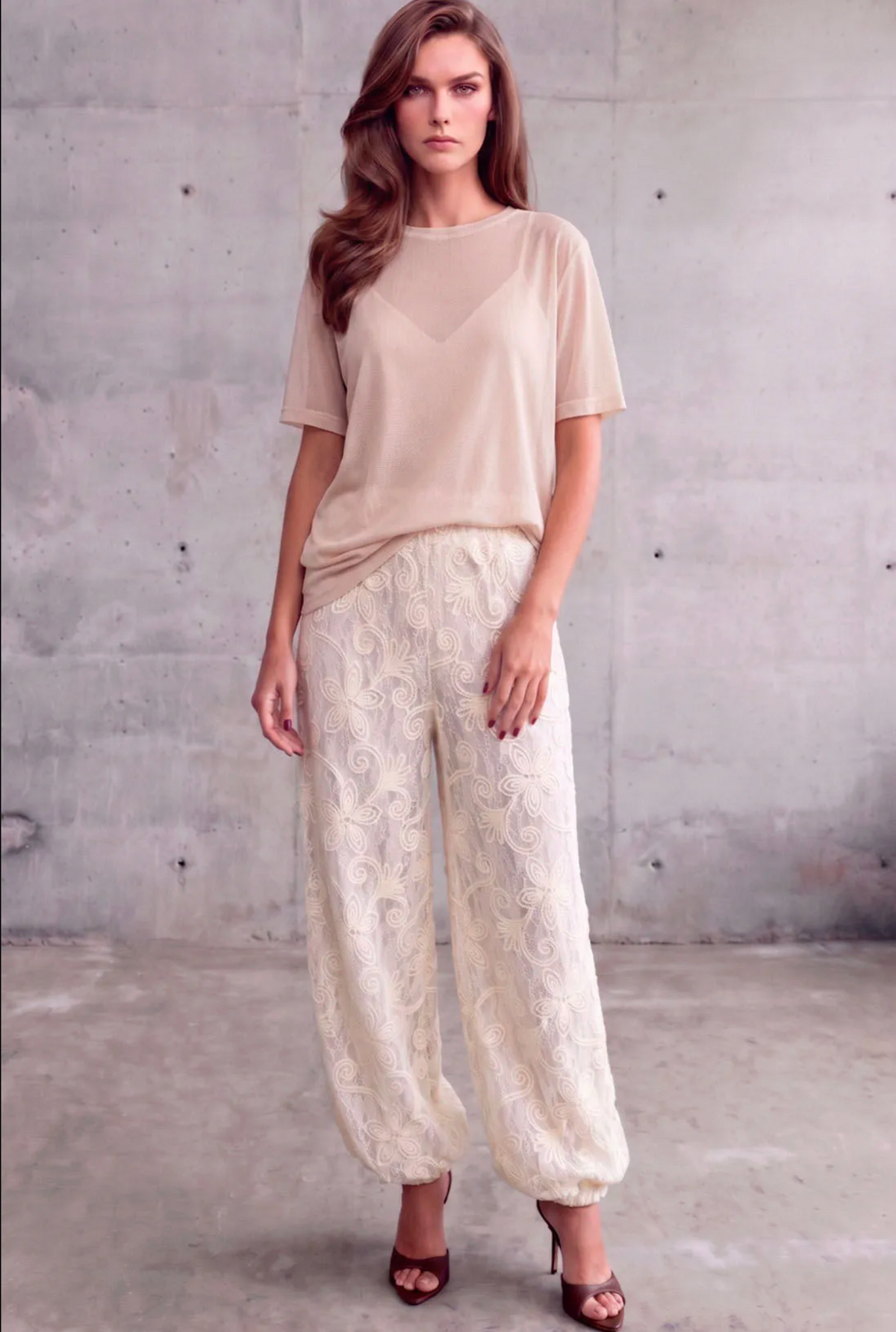 Vanilla Tulle T-Shirt