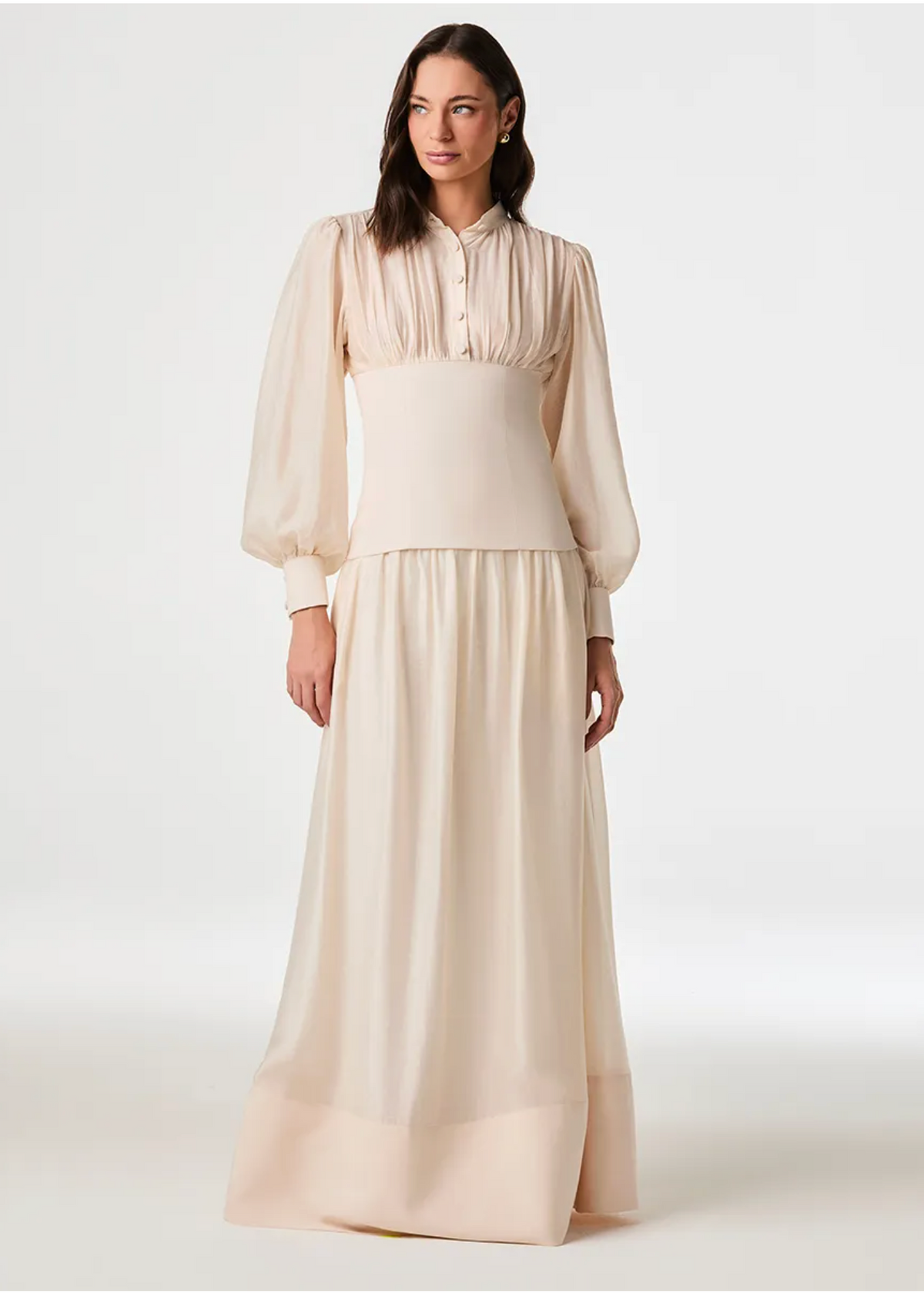 Vanilla blouse puff sleeves