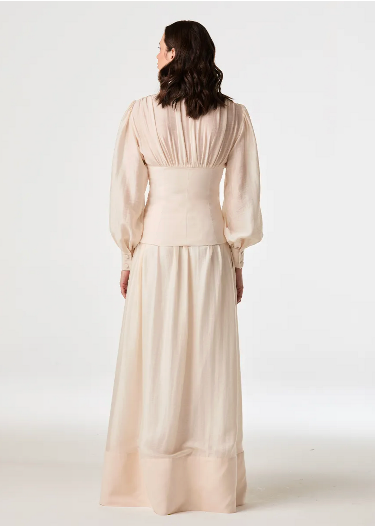 Vanilla blouse puff sleeves
