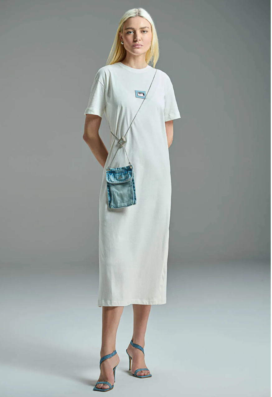 Dress Side Slit & Bag