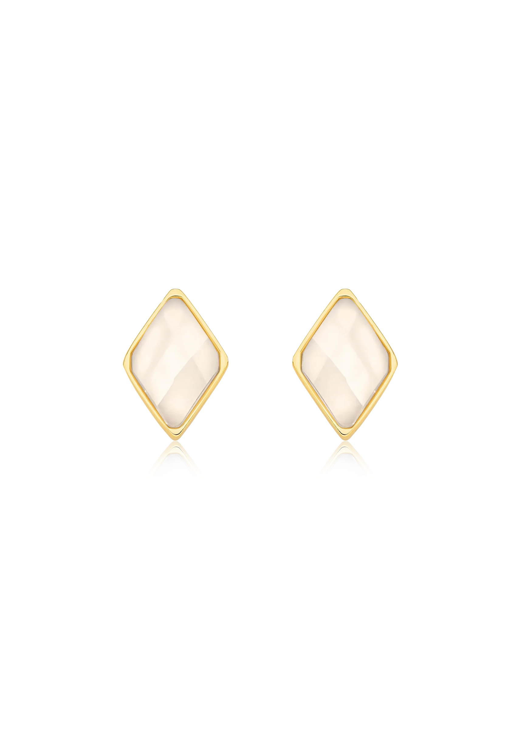 Tradição Earring White Agate