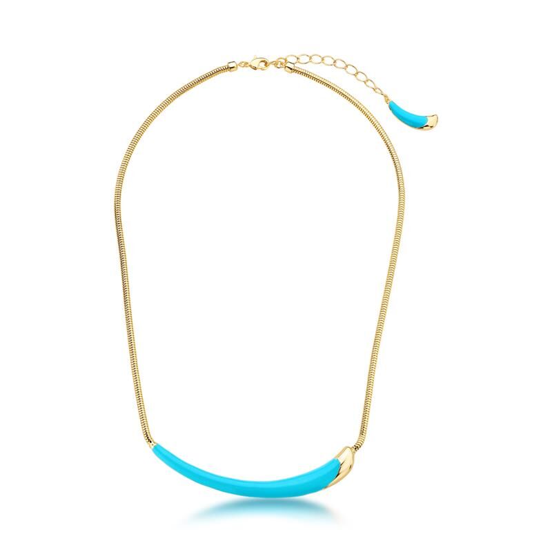 Necklace With Curved Shape