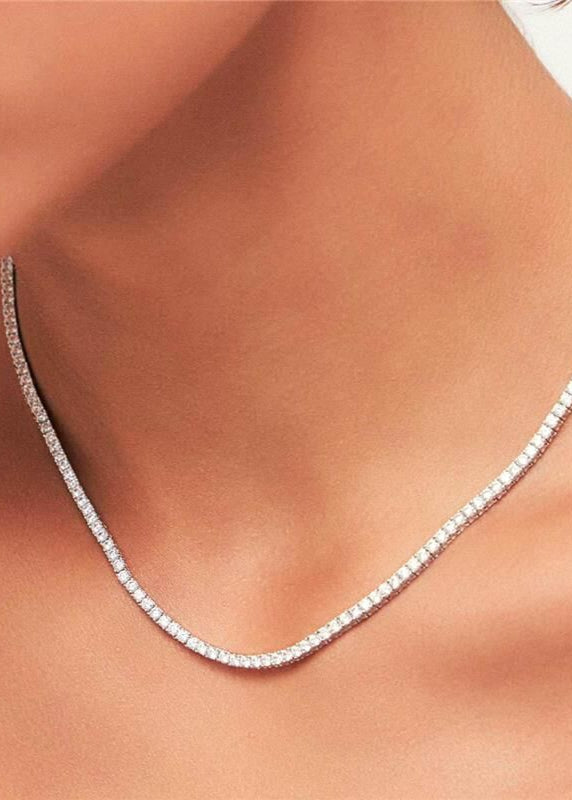 Riviera Zirconia Necklace