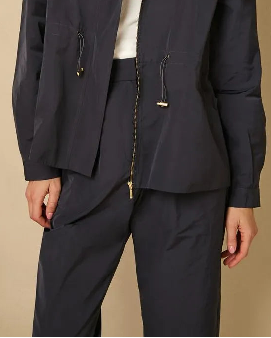 blue straight fit silhouette